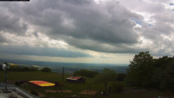 Pohled na jih, hrad Trosky