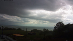 Pohled na jih, hrad Trosky