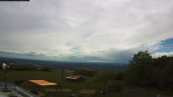 Pohled na jih, hrad Trosky