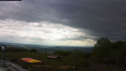 Pohled na jih, hrad Trosky