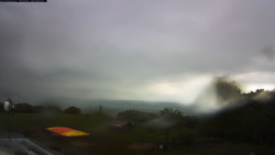 Pohled na jih, hrad Trosky
