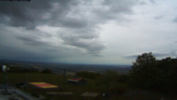Pohled na jih, hrad Trosky
