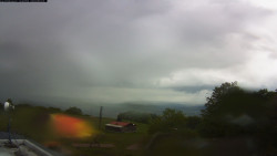 Pohled na jih, hrad Trosky