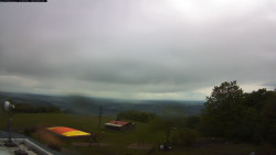 Pohled na jih, hrad Trosky