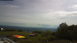 Pohled na jih, hrad Trosky