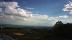 Pohled na jih, hrad Trosky