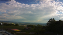 Pohled na jih, hrad Trosky