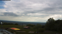 Pohled na jih, hrad Trosky