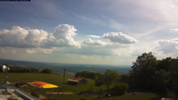 Pohled na jih, hrad Trosky