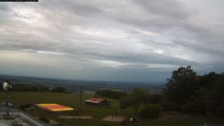 Pohled na jih, hrad Trosky