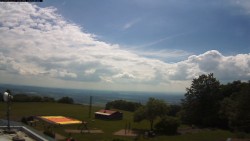 Pohled na jih, hrad Trosky