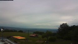 Pohled na jih, hrad Trosky