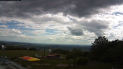 Pohled na jih, hrad Trosky