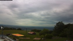 Pohled na jih, hrad Trosky