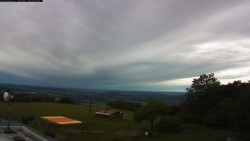 Pohled na jih, hrad Trosky