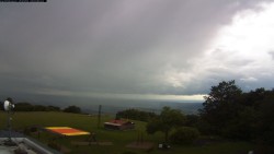 Pohled na jih, hrad Trosky