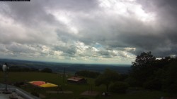 Pohled na jih, hrad Trosky