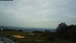 Pohled na jih, hrad Trosky
