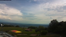 Pohled na jih, hrad Trosky