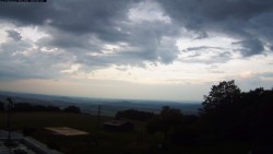 Pohled na jih, hrad Trosky