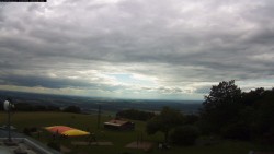 Pohled na jih, hrad Trosky