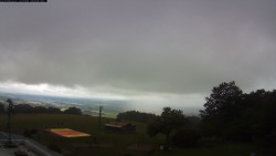 Pohled na jih, hrad Trosky