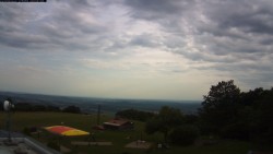 Pohled na jih, hrad Trosky