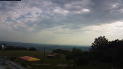 Pohled na jih, hrad Trosky