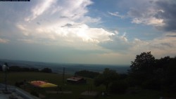 Pohled na jih, hrad Trosky