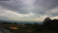 Pohled na jih, hrad Trosky
