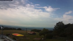 Pohled na jih, hrad Trosky