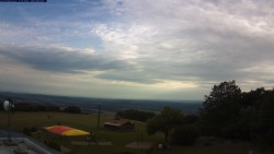 Pohled na jih, hrad Trosky