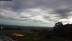 Pohled na jih, hrad Trosky
