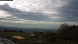 Pohled na jih, hrad Trosky