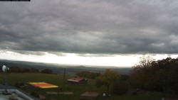 Pohled na jih, hrad Trosky