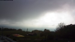 Pohled na jih, hrad Trosky