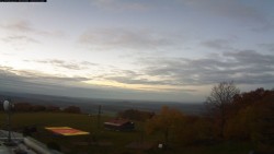 Pohled na jih, hrad Trosky