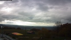 Pohled na jih, hrad Trosky