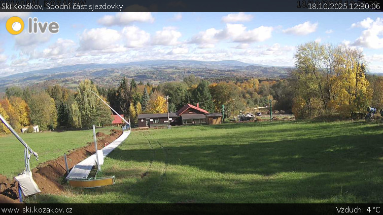 Ski Kozákov - Spodní část sjezdovky - 18.10.2025 v 12:30 Ski Kozákov - Spodní část sjezdovky - 18.10.2025 v 12:30