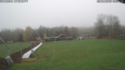 Spodní část sjezdovky