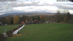 Spodní část sjezdovky