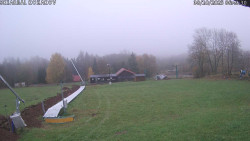 Spodní část sjezdovky