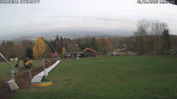 Spodní část sjezdovky