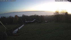 Spodní část sjezdovky