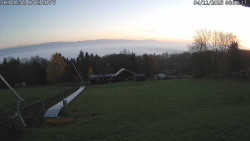 Spodní část sjezdovky