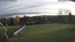 Spodní část sjezdovky