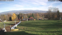 Spodní část sjezdovky