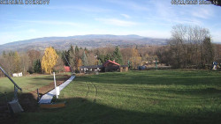 Spodní část sjezdovky