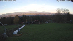 Spodní část sjezdovky