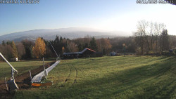 Spodní část sjezdovky